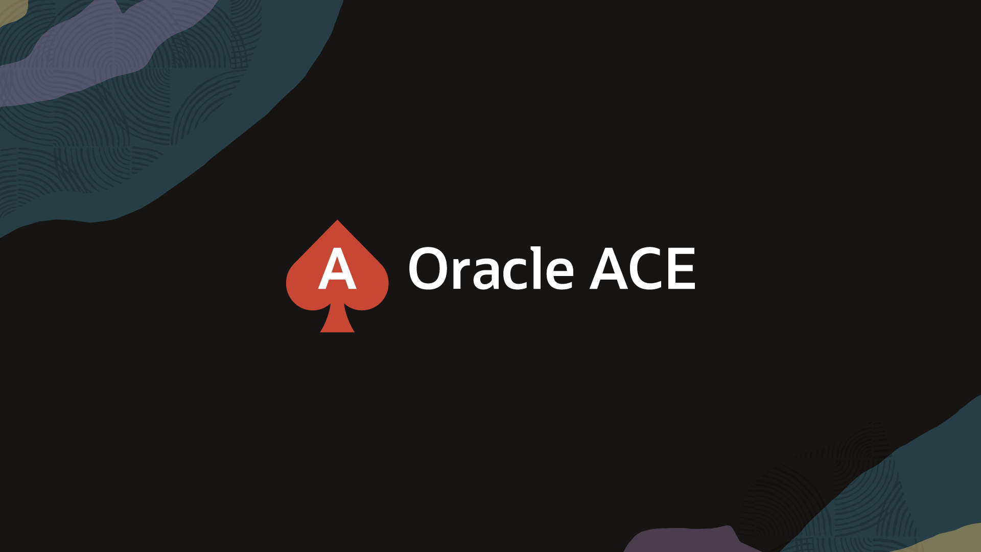 Oracle ACE Oscuro